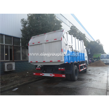 Dongfeng 4x2 rear loader compactor garbage truck